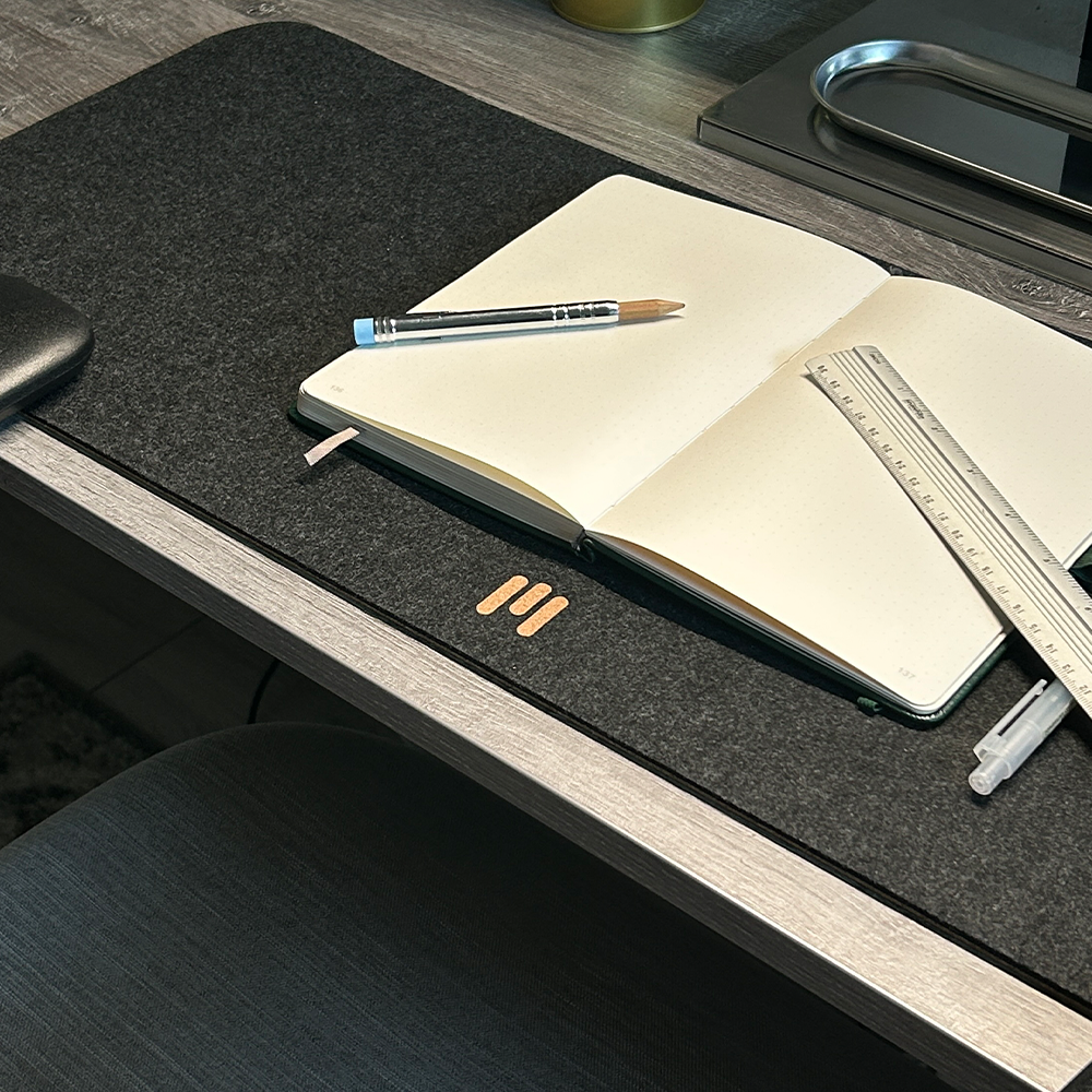 Layer - Premium Felt & Cork Desk Mat